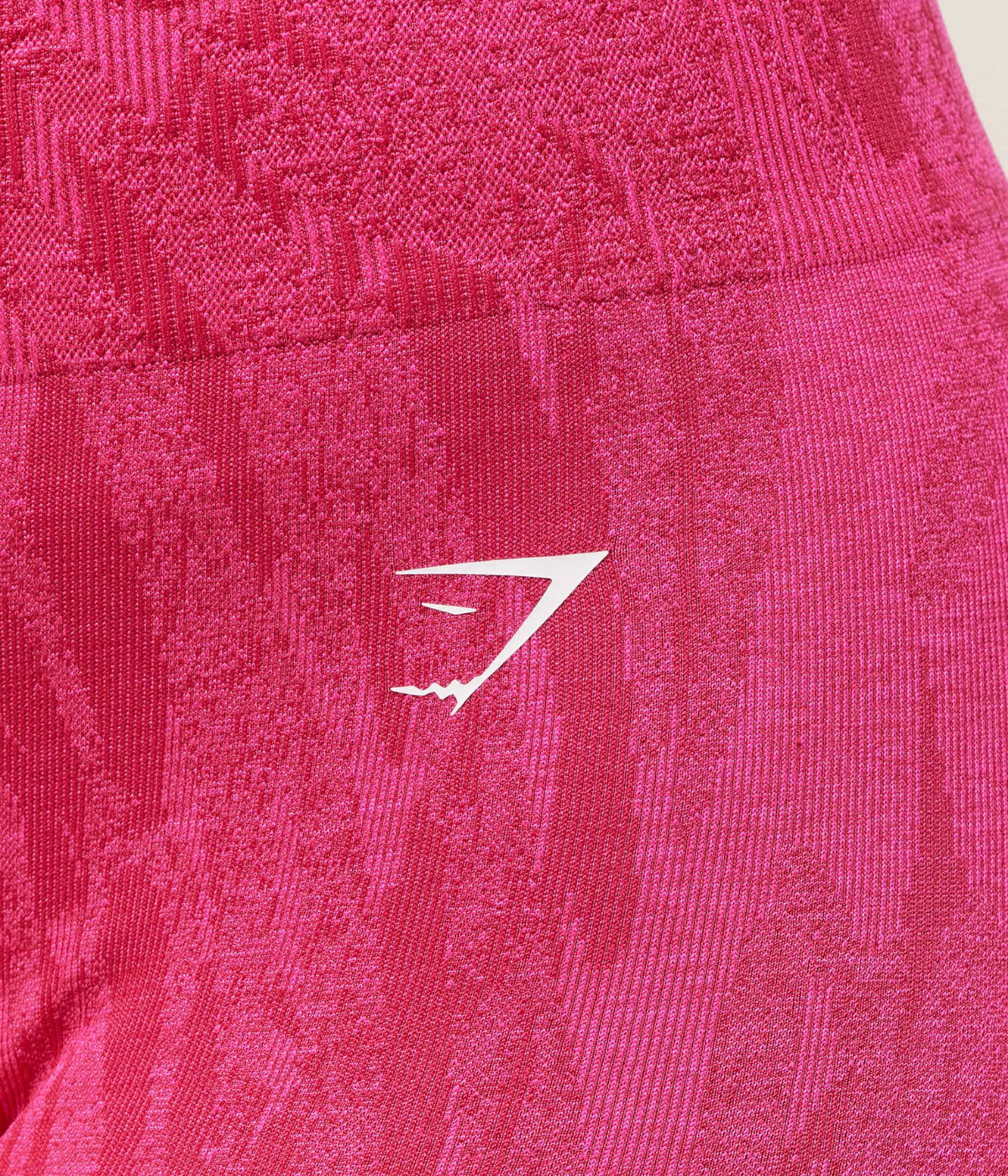 GYMSHARK Adapt Kamuflaj Dikişsiz Kahverengi Spor Tayt