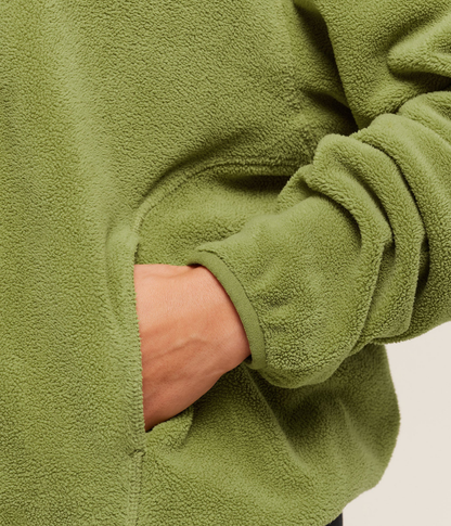 GYMSHARK Polar Çeyrek Fermuarlı Siyah Sweat