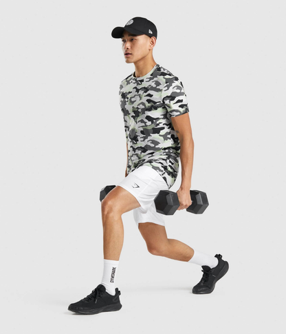 GYMSHARK Arrival 7" Siyah Şort