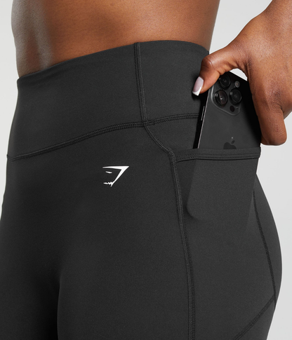 GYMSHARK Fonksiyonel Cepli Lifting Koyu Gri Tayt