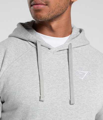 GYMSHARK Crest Kapüşonlu Kahverengi Sweatshirt