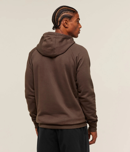 GYMSHARK Crest Kapüşonlu Kahverengi Sweatshirt