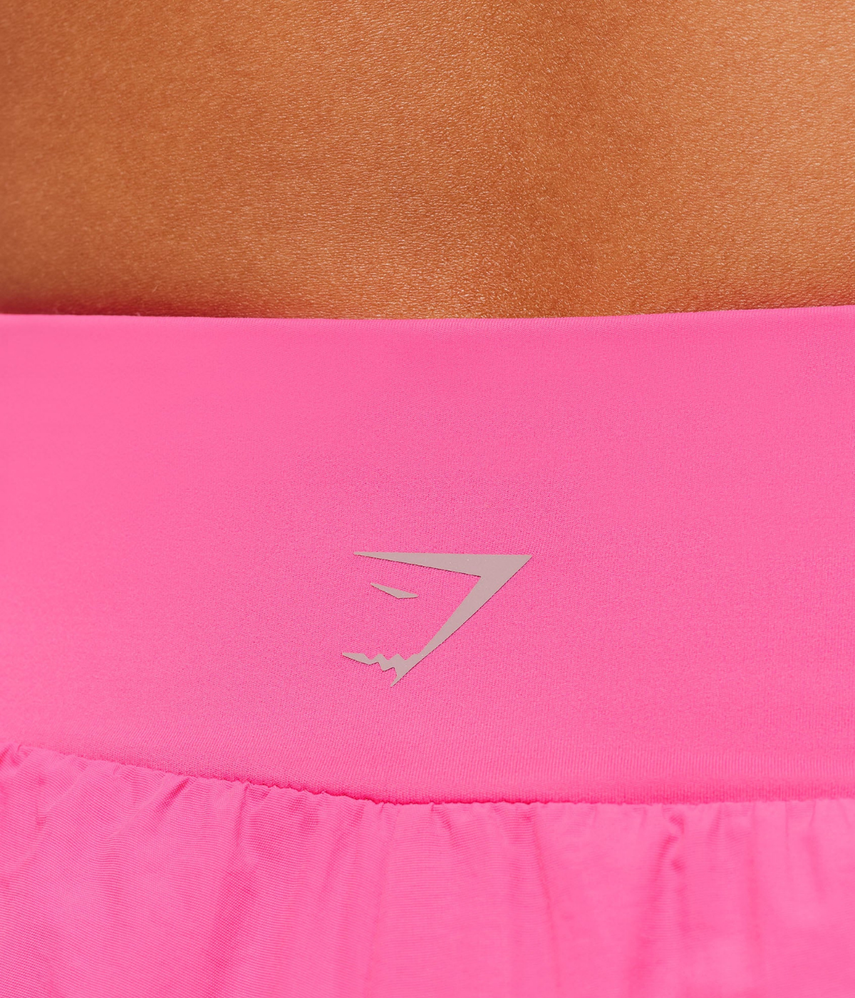 GYMSHARK 2 Katmanlı Sis Mavisi Koşu Şortu