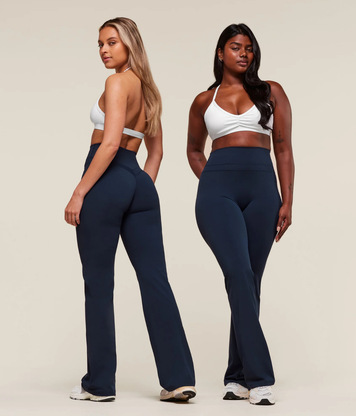 GYMSHARK Whitney Bol Paça Lacivert Tayt