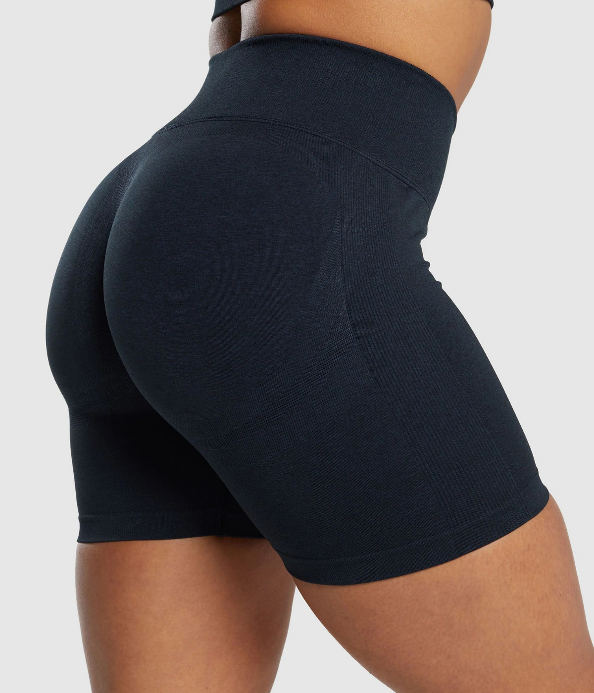 GYMSHARK Lift Dikişsiz Yeşil Spor Tayt Şort