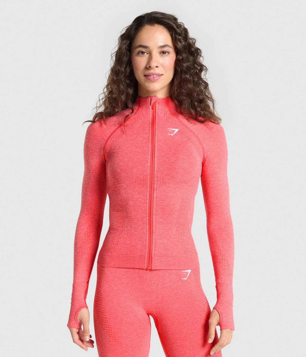 GYMSHARK Vital Sıkı Fit Kobalt Moru Tracktop