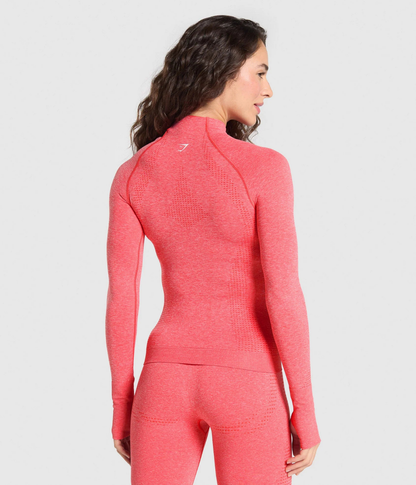 GYMSHARK Vital Sıkı Fit Kobalt Moru Tracktop