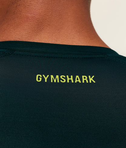GYMSHARK Element Baselayer Kompresyon Gri Tişört