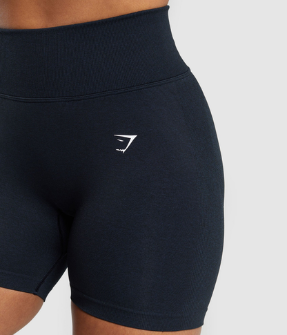 GYMSHARK Lift Dikişsiz Yeşil Spor Tayt Şort