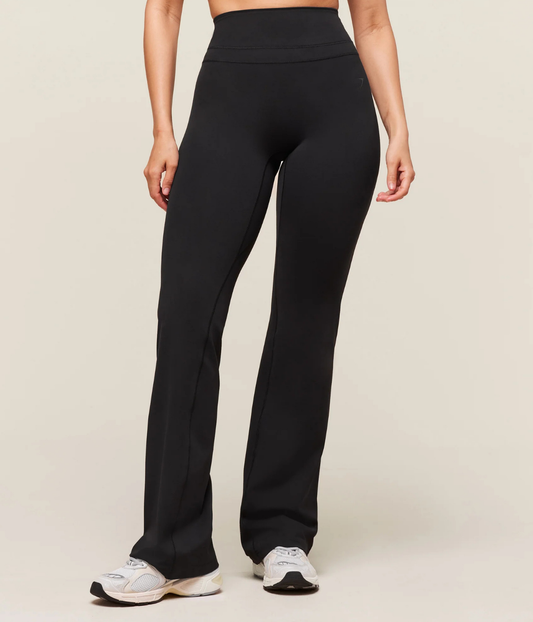 GYMSHARK Whitney Bol Paça Siyah Tayt