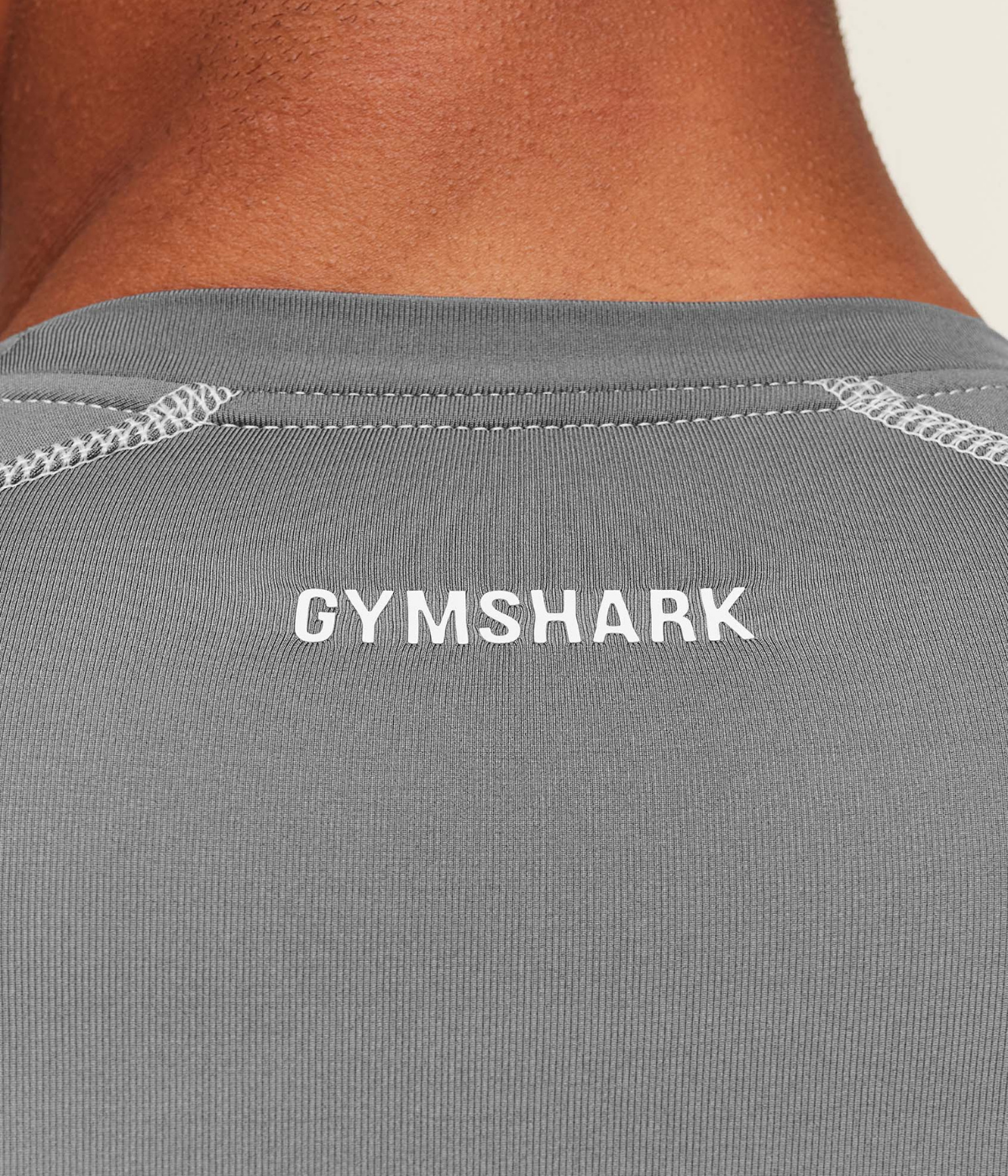 GYMSHARK Element Baselayer Kompresyon Gri Tişört