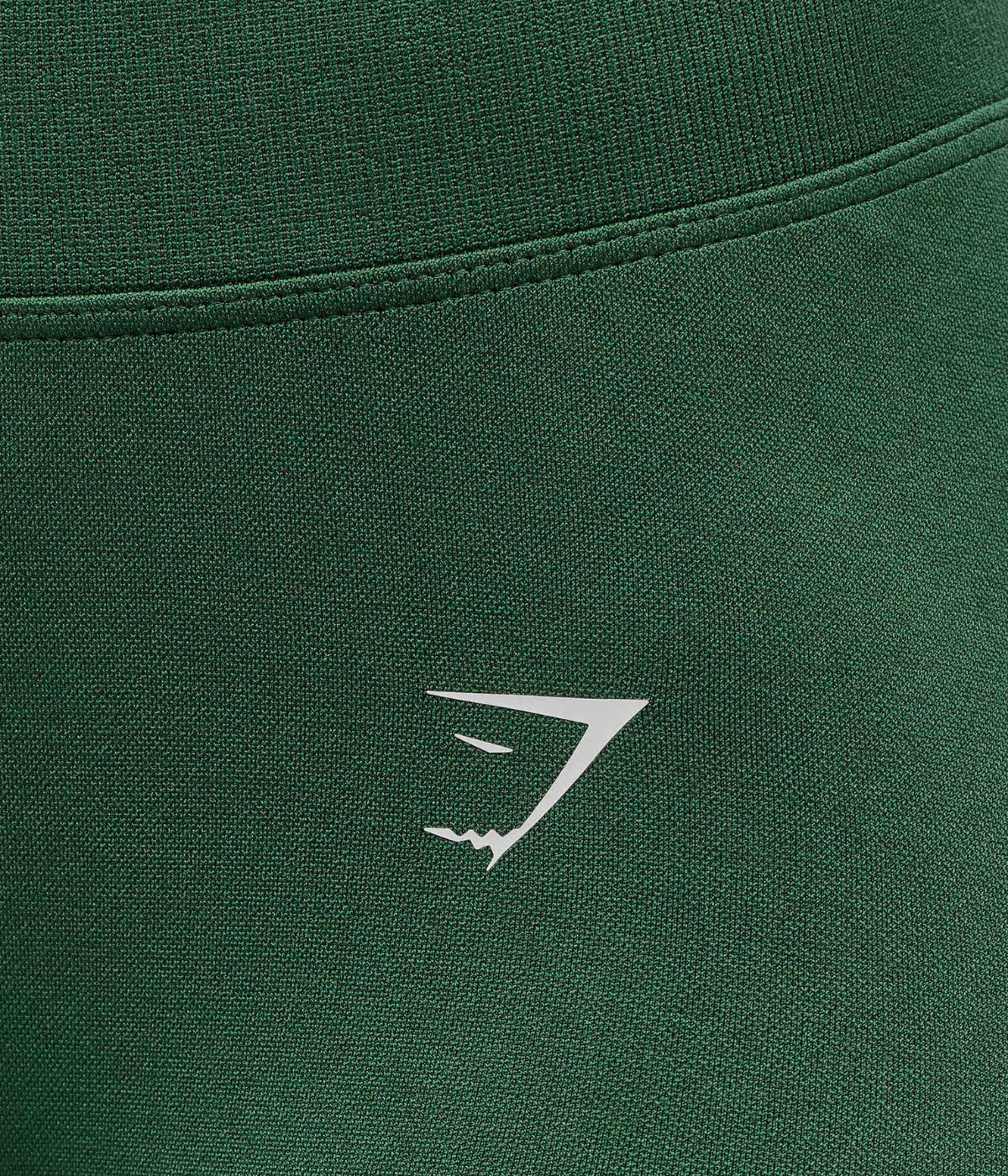 GYMSHARK Lift Dikişsiz Yeşil Spor Tayt Şort