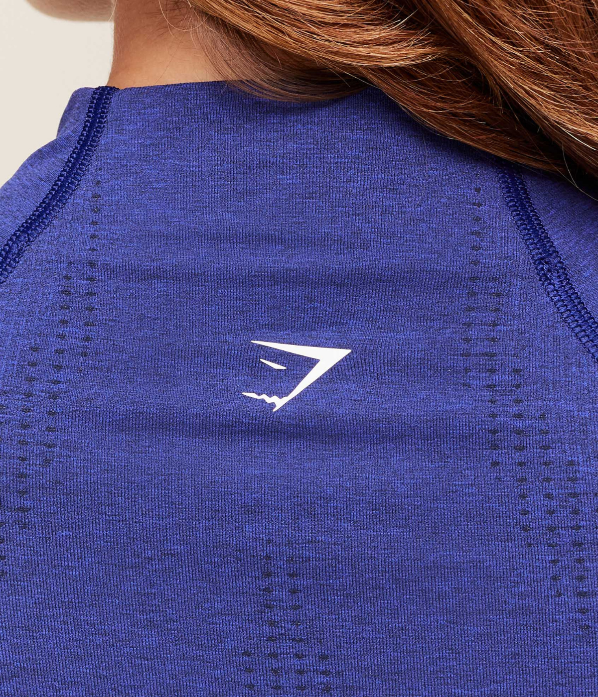 GYMSHARK Vital Sıkı Fit Kobalt Moru Tracktop