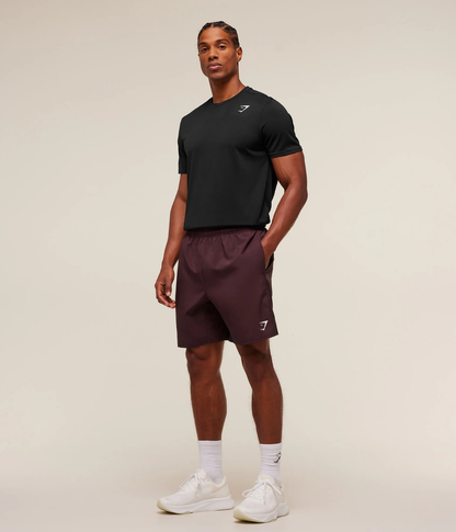 GYMSHARK Arrival 7" Siyah Şort