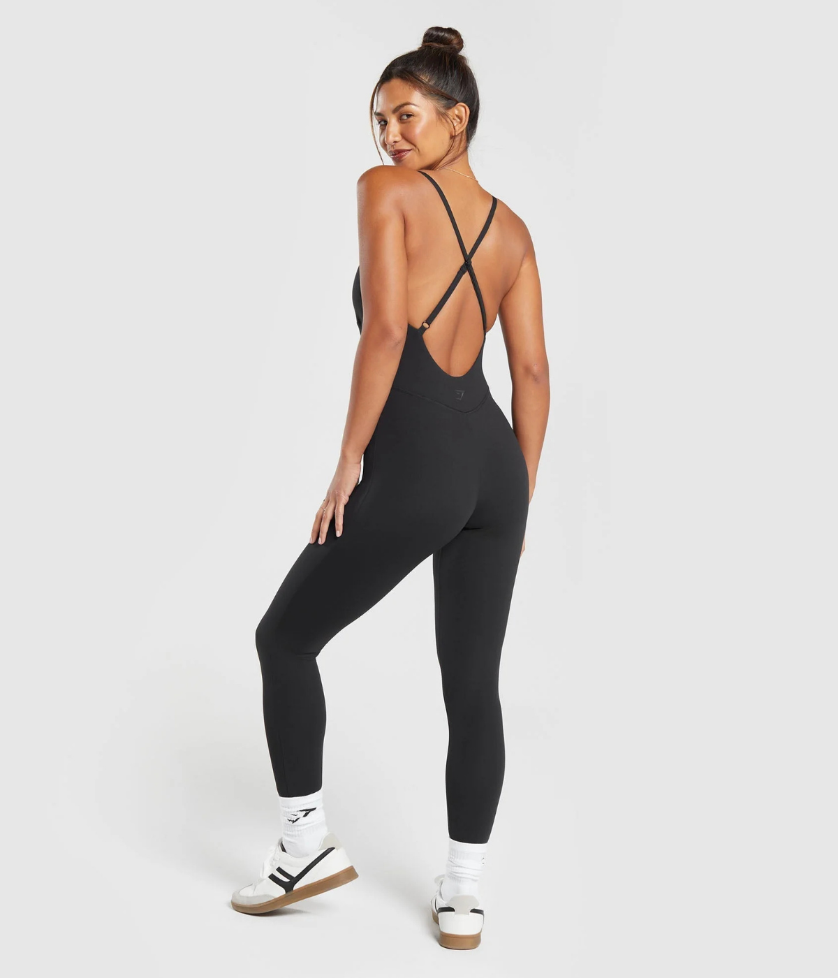 GYMSHARK Fit  Askılı Tayt Spor Tulum