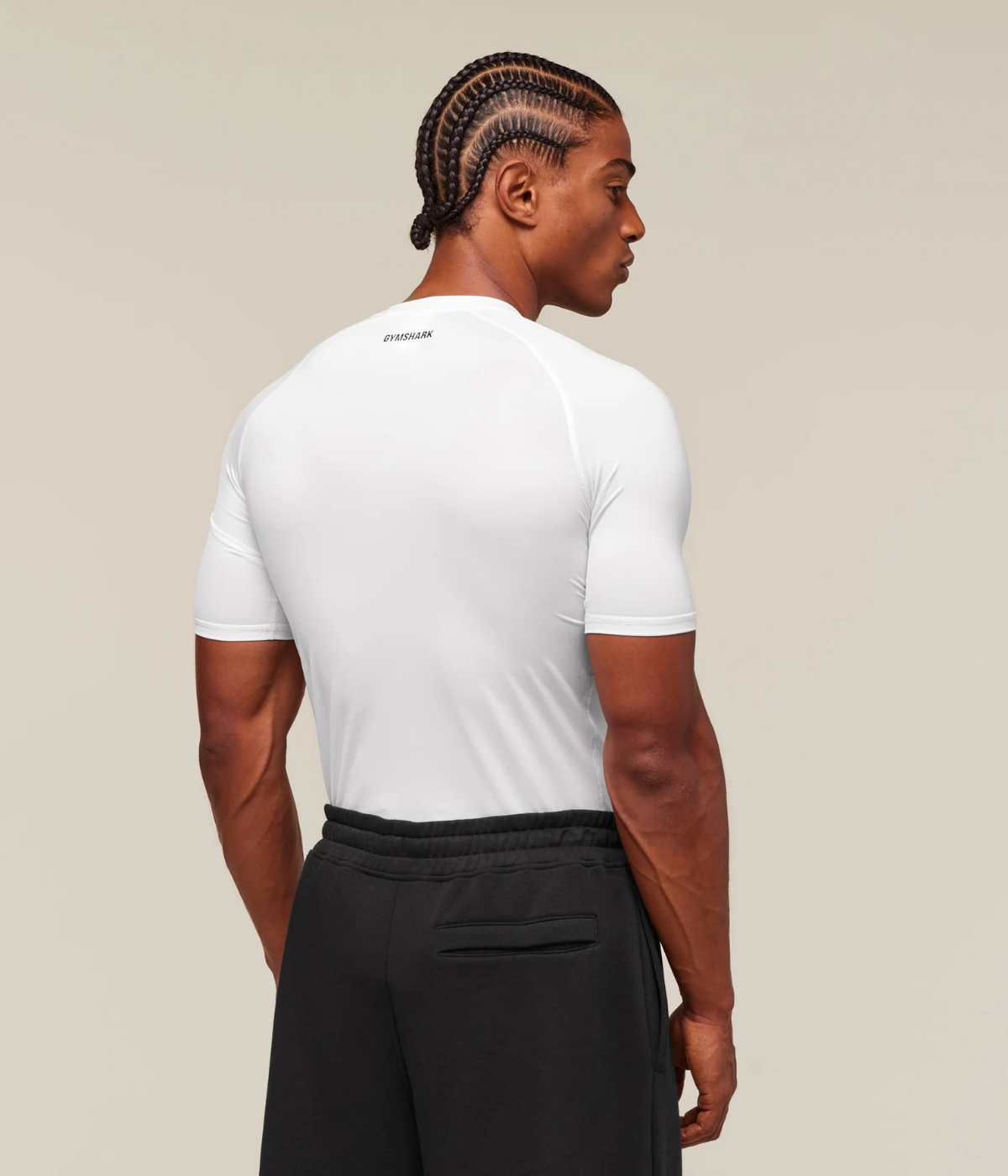 GYMSHARK Element Baselayer Kompresyon Gri Tişört