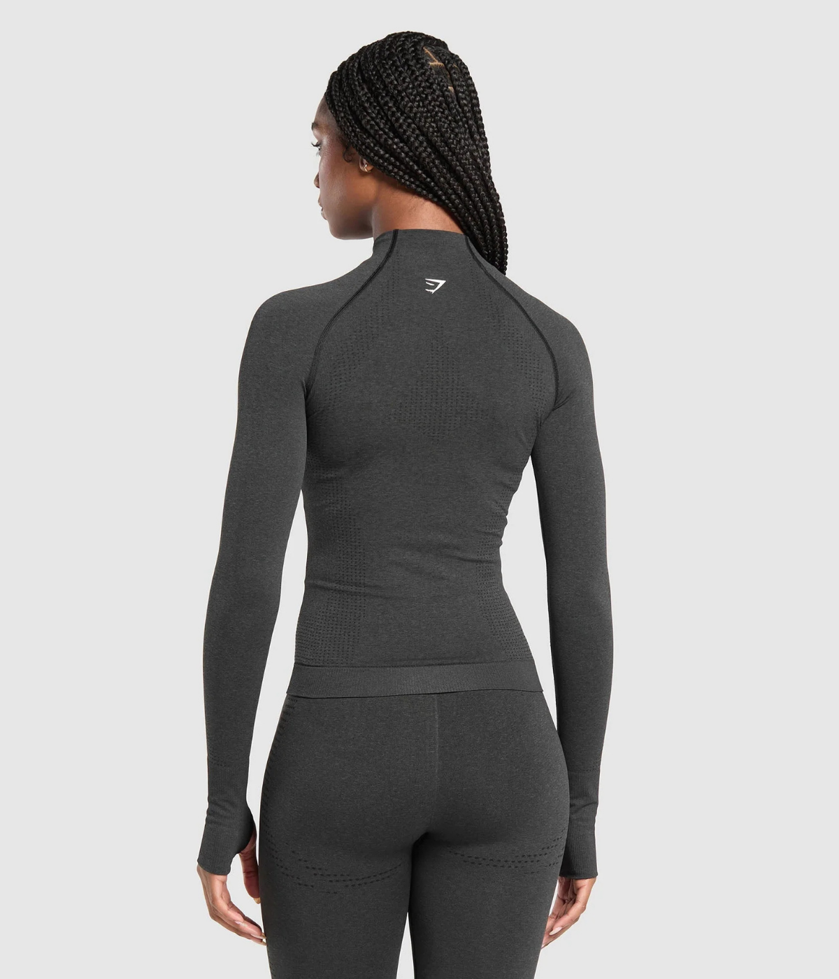 GYMSHARK Vital Sıkı Fit Kobalt Moru Tracktop