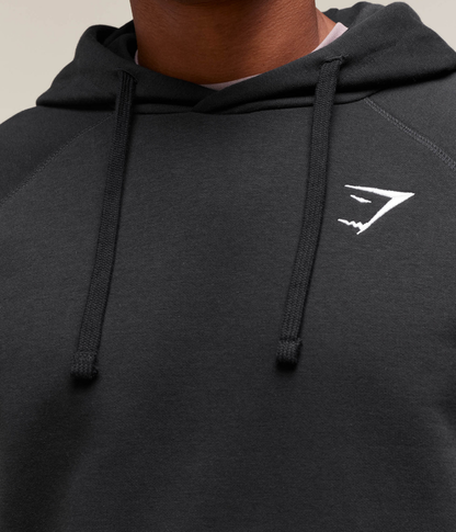 GYMSHARK Crest Kapüşonlu Kahverengi Sweatshirt