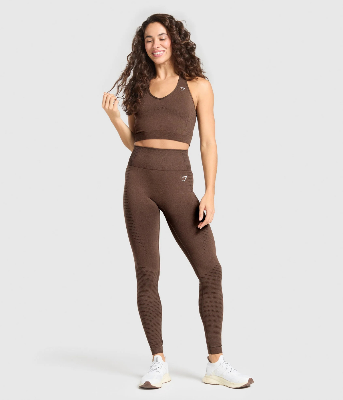 GYMSHARK Vital Halter Yaka Destekli Lacivert Spor Atlet