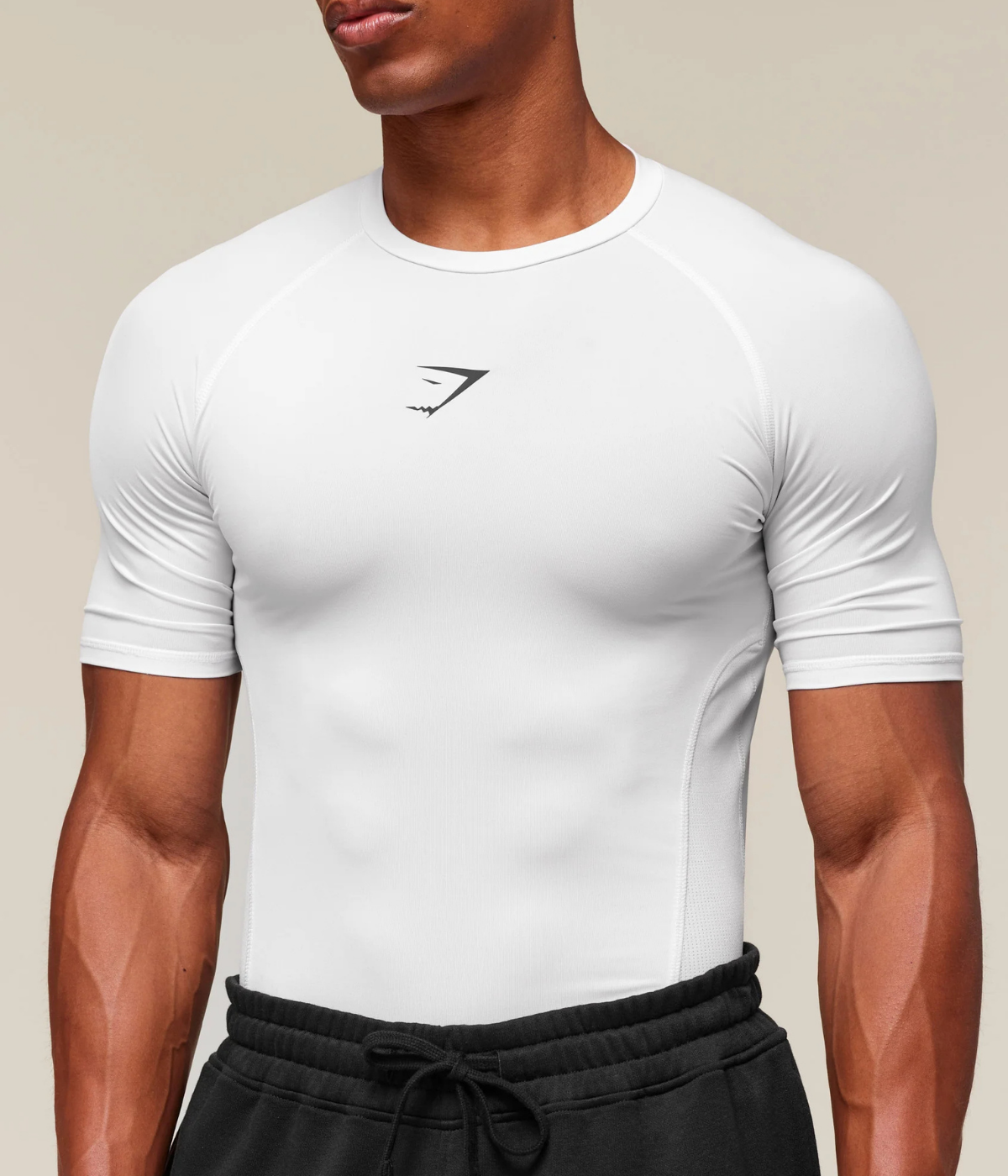 GYMSHARK Element Baselayer Kompresyon Gri Tişört