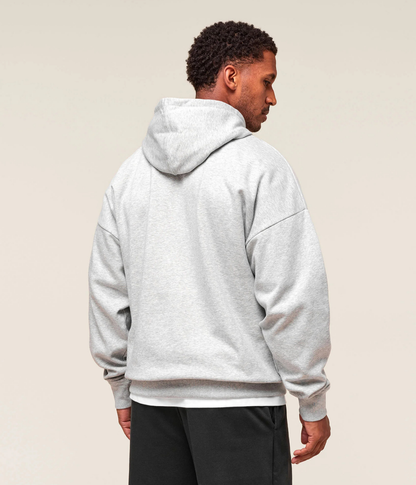 GYMSHARK Crest Oversize Açık Gri Sweatshirt