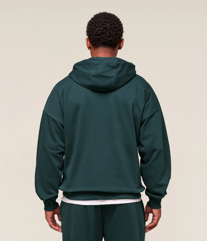 GYMSHARK Eskitilmiş Grafik Detaylı Siyah Sweatshirt