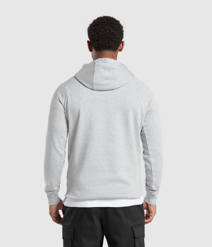 GYMSHARK Crest Kapüşonlu Kahverengi Sweatshirt